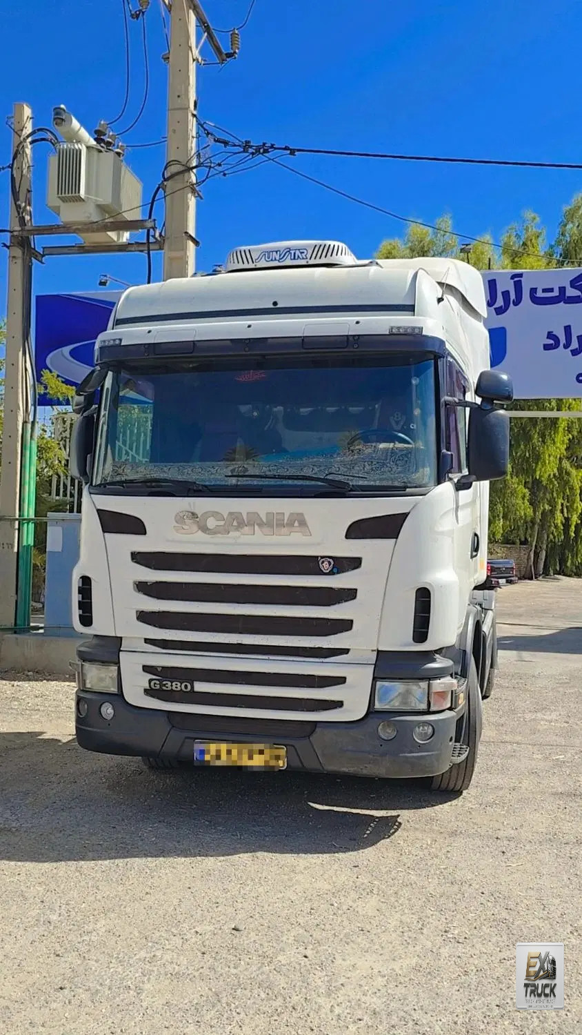 اسکانیا G380 سری G | سال ۱۳۹۰ | اتوماتیک | کارکرد ۱,۹۰۰ کیلومتر